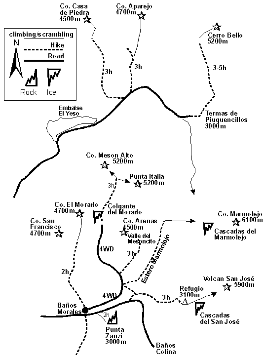 Baos Morales and Embalse El Yeso