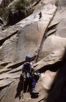 Fallen off during drilling, Agotamiento, photo: W.Faras