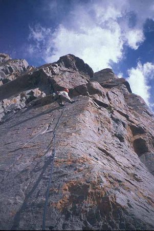 First ascent of Vertigo, foto: J.Bascun